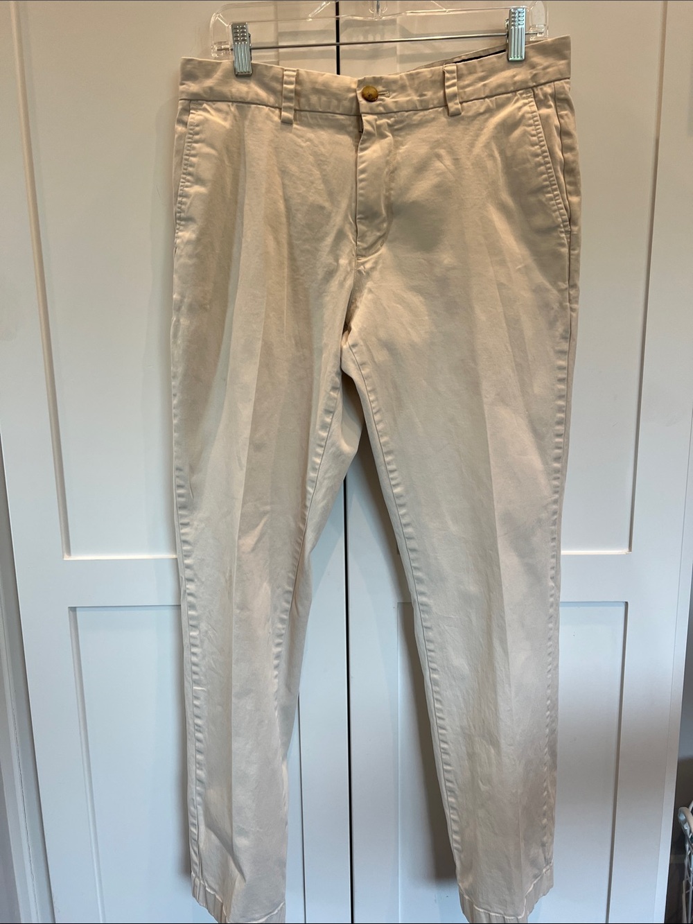 Vineyard Vines Beige Cotton chino pants